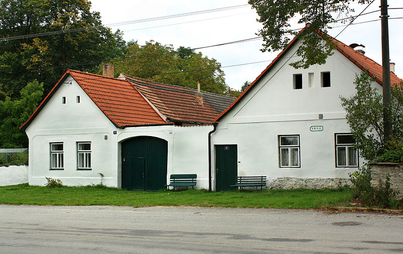 čp.22 dům Roubalů na návsi
